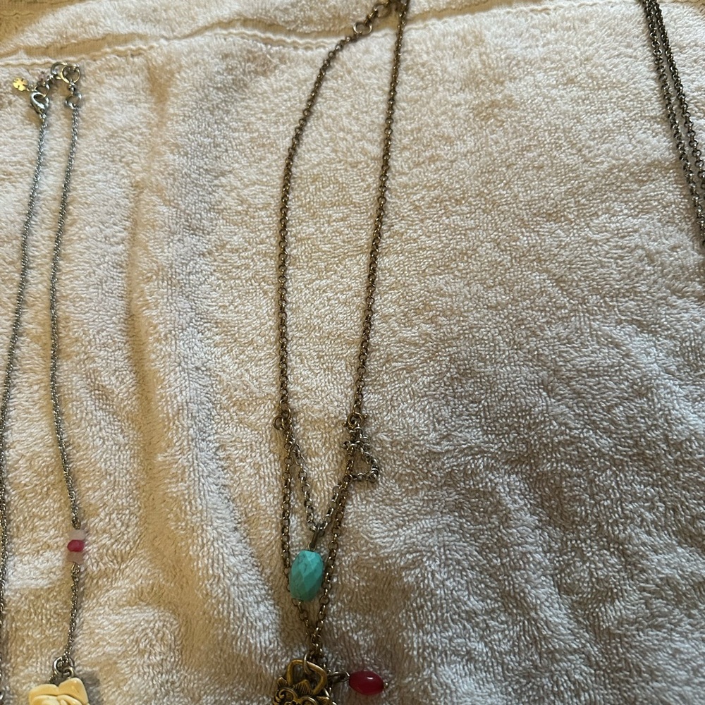 Lucky brand charm necklace